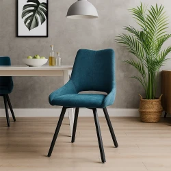 Chaise Gabriela petrole
