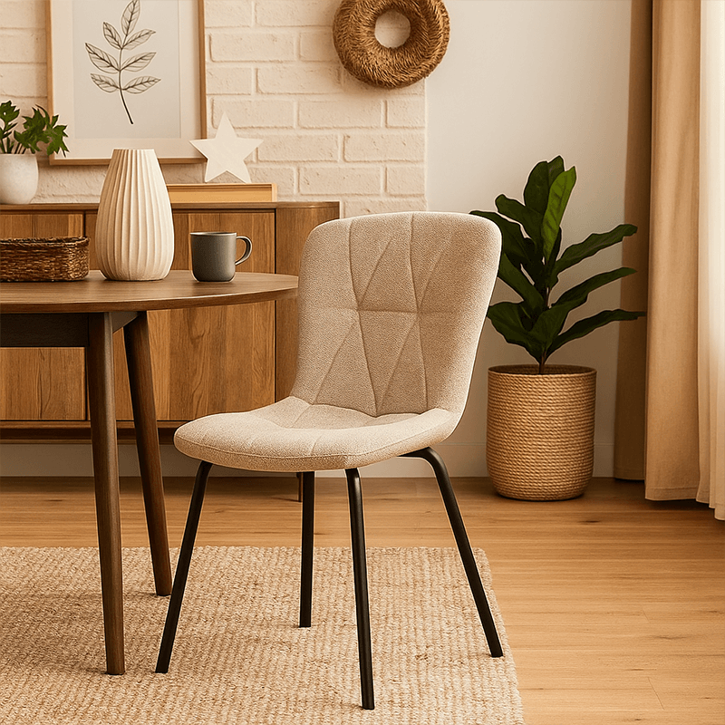 Chaise Emma sable