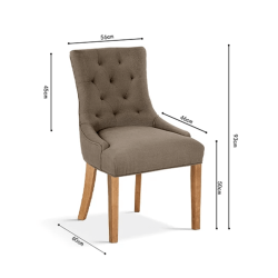 Chaise Fancy taupe