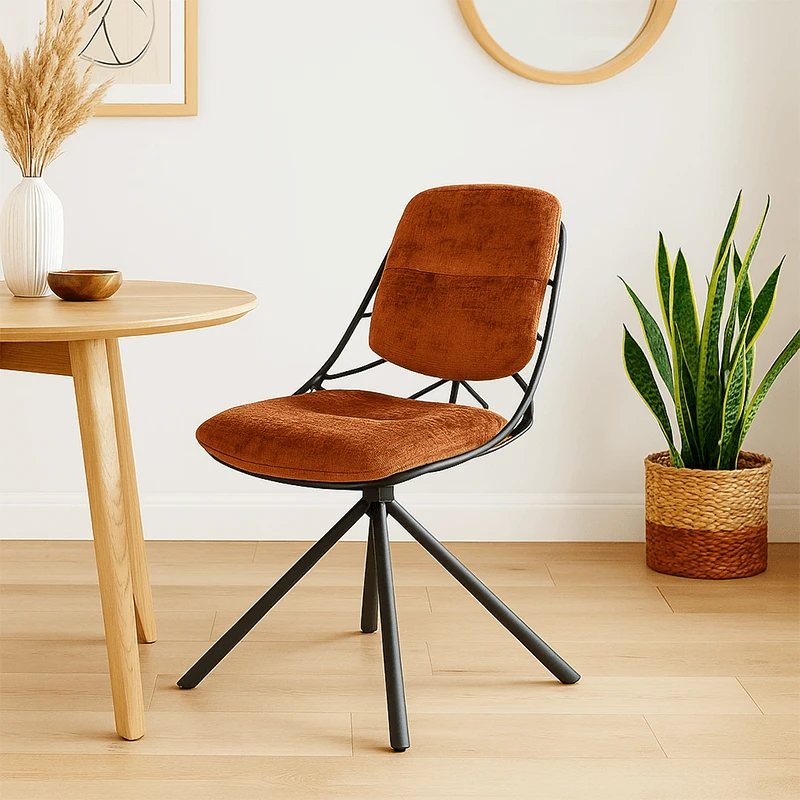 Chaise Lexus brique