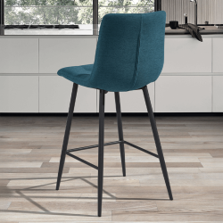 Tabouret Angele pétrole