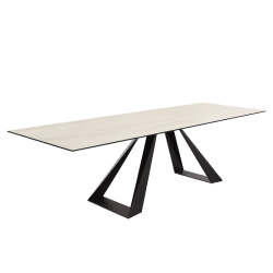 Table céramique avec allonges Natura