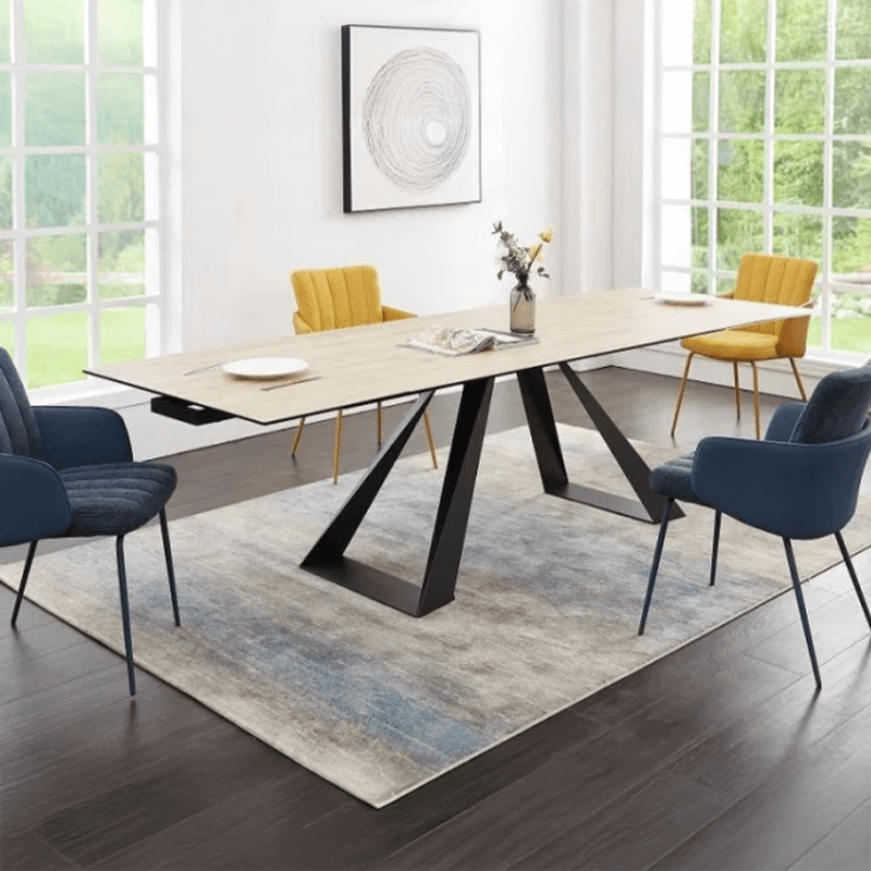 Table céramique avec allonges Natura
