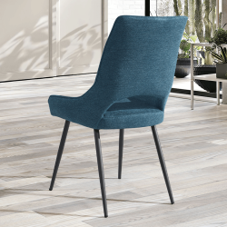 Chaise Soline bleu