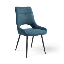 Chaise Soline bleu