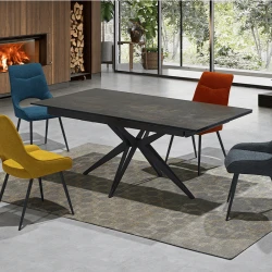 Table Muguet marron
