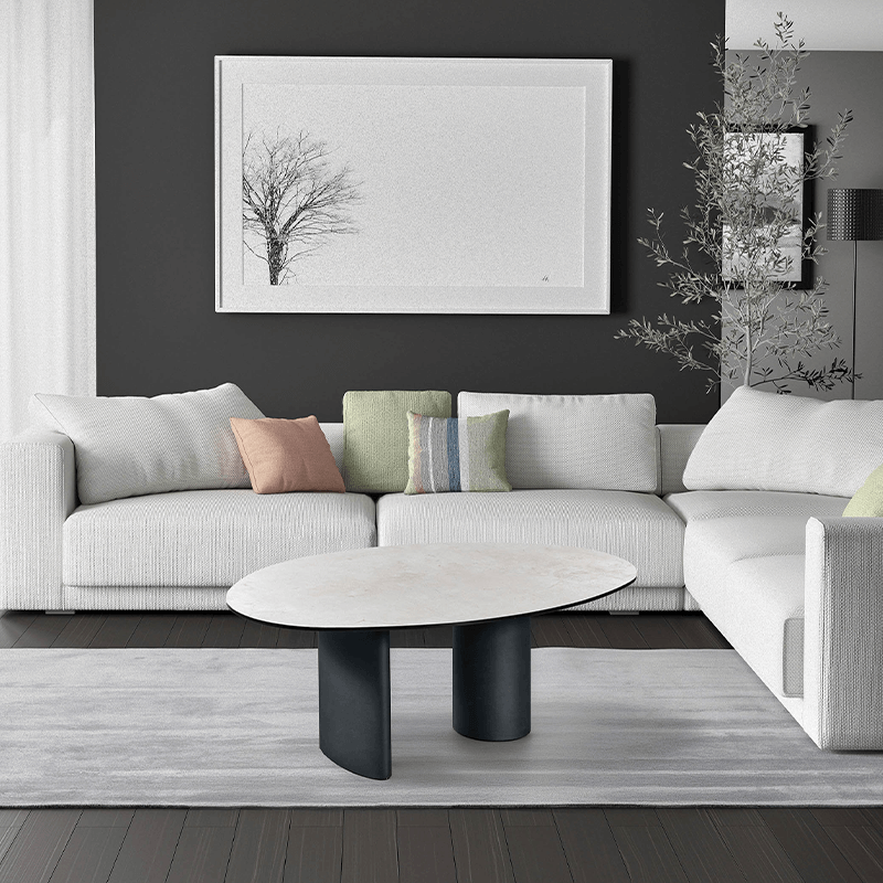 Table basse Milan blanc
