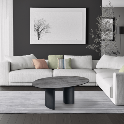 Table basse Milan gris foncé