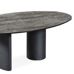 Table basse Milan gris foncé