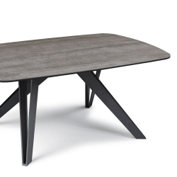 Table basse Memphis gris foncé