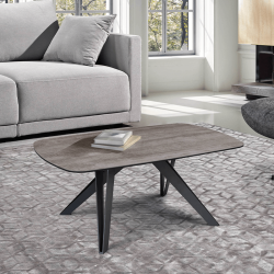 Table basse Memphis gris foncé