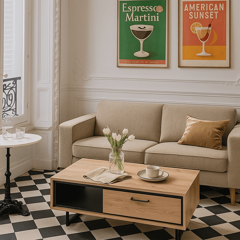 Table basse rectangulaire...