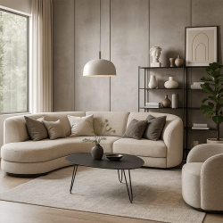 Table basse Venise gris foncé