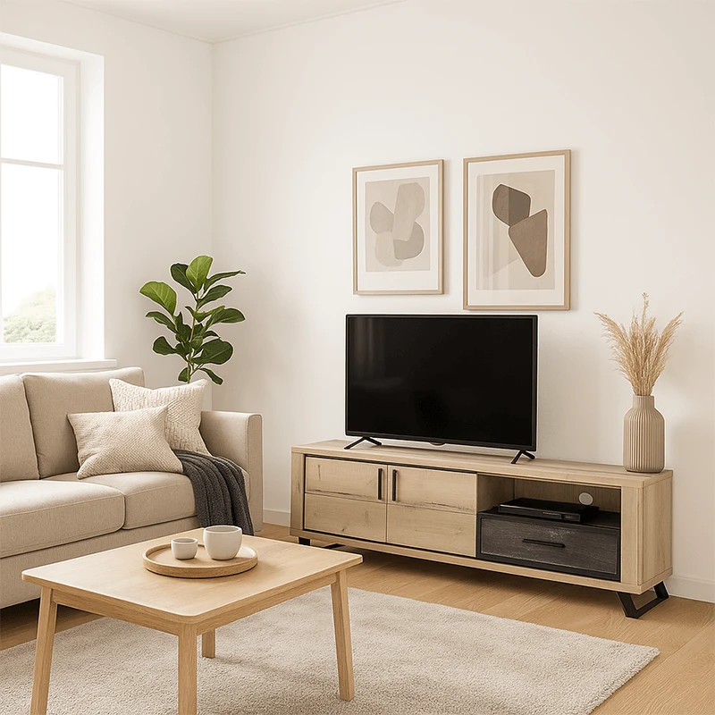 Meuble TV 1 niche CROONER