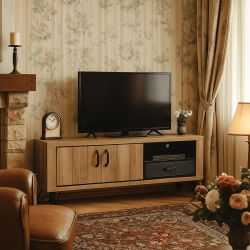 Meuble télé ARCHIMEDE niche droite