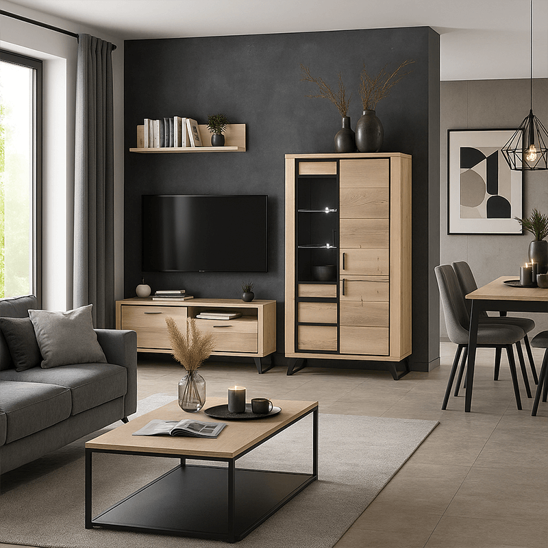 Vitrine 3 portes Roxana