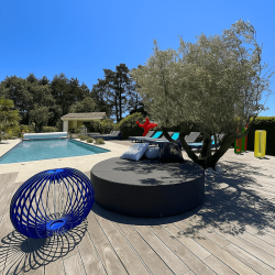 Bed rond pour Piscine Eden Waterproof