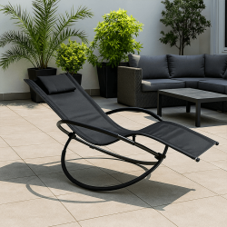 Rocking chair Elypse anthracite