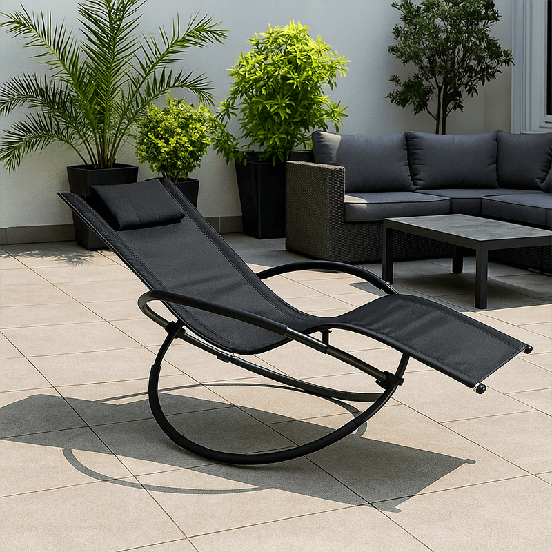 Rocking chair Elypse anthracite