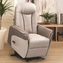 Fauteuil releveur Plénitude mastic brun