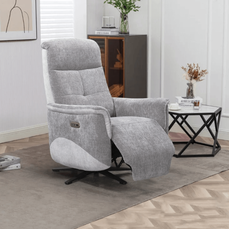 Fauteuil Relax Bi-moteur Equinoxe gris