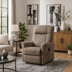 Fauteuil Relax Ottawa gris cendré