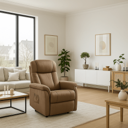 Fauteuil Relax Ottawa brun