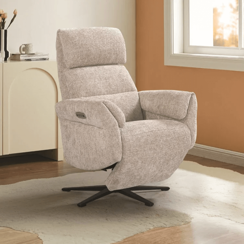 Fauteuil Pivotant Bi-moteur Polaris beige