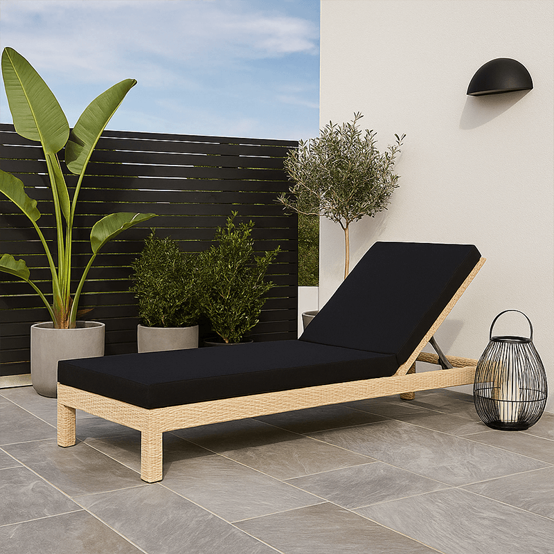 Coussin pour bain de soleil 200 x 80 x 8 - Déperlant