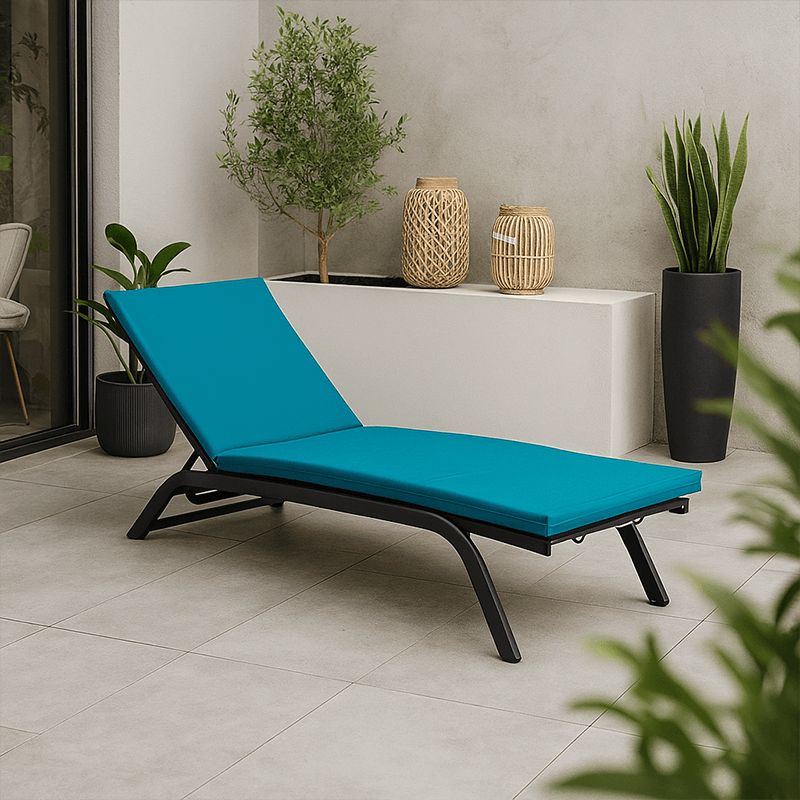 Coussin pour transat Sunset lagon