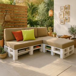 Pack coussin imperméable Luxe 120 x 60