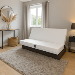Matelas clic-clac mousse haute densité Eco ferme