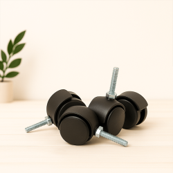 Kit 4 roulettes pour lit pliant