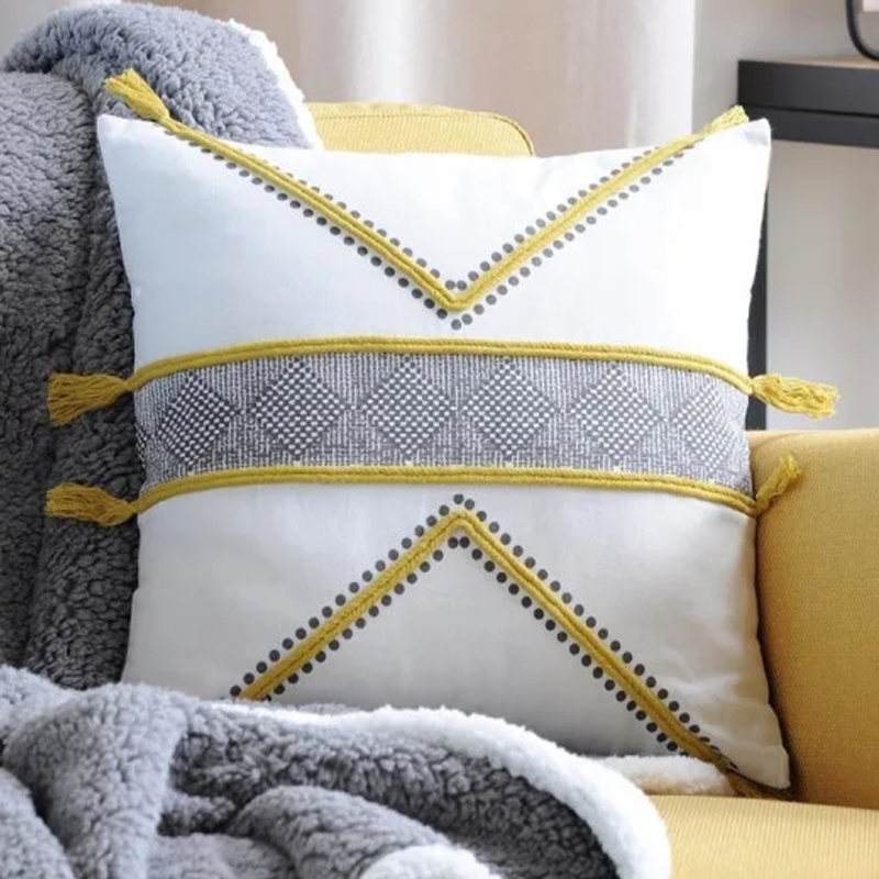 Coussin Jeff écru