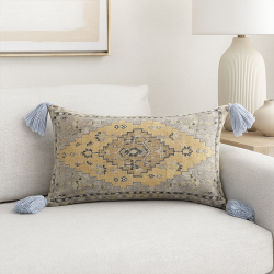 Coussin Pachmira gris