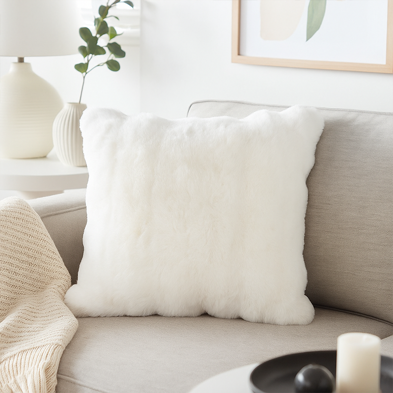 Coussin Nebraska écru
