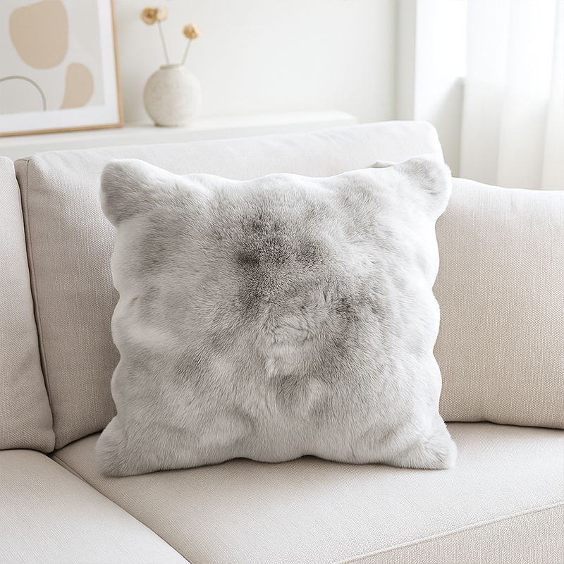 Coussin Nebraska perle