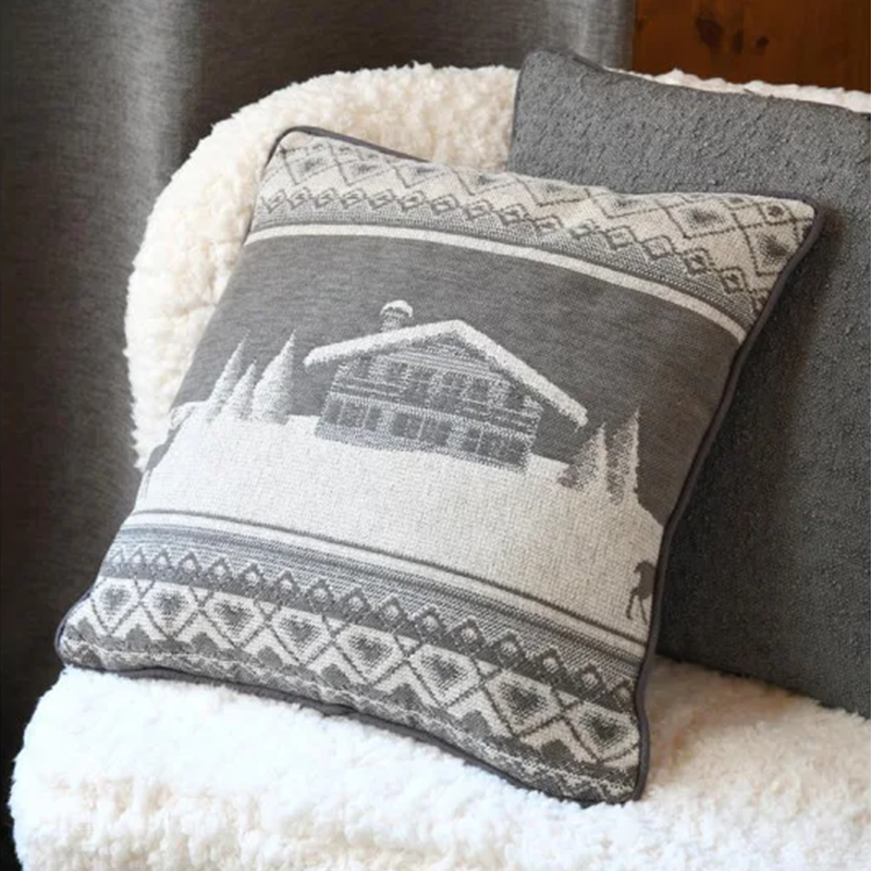 Coussin Chambery gris