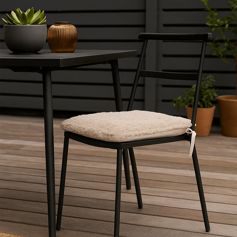 Galette de chaise Martial naturel