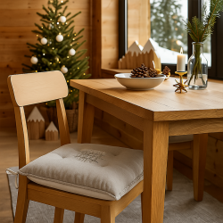 Galette de chaise Landry naturel