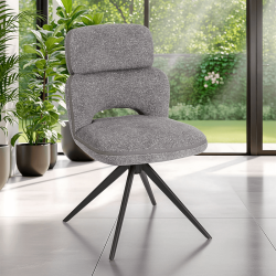 Chaise Célia gris clair
