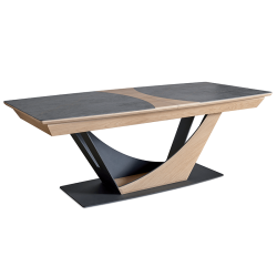 Table Tonneau extensible 220 x 110 cm