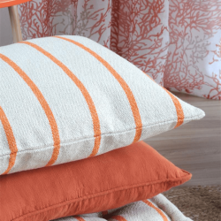 Coussin Saint-Trop corail