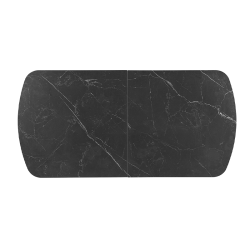 Table extensible Hestia noir