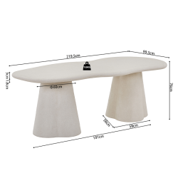 Table Faro 220 cm