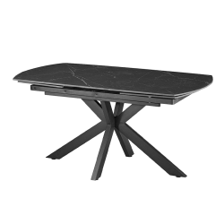 Table extensible Ares noir