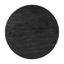 Table Tommy ronde 130 cm noir