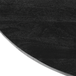 Table Tommy ronde 130 cm noir
