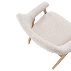 Chaise Coralia beige