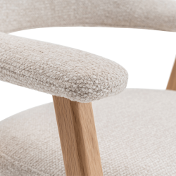 Chaise Coralia beige